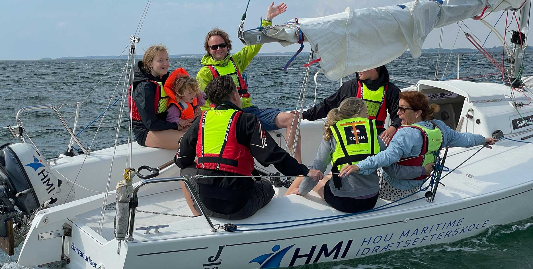 Familie sejlads_Hou-Maritime-Familiehøjskole